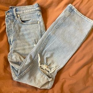 Distressed GAP Jeans - Straight Leg